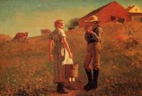 Homer, Winslow - A Temperance Meeting